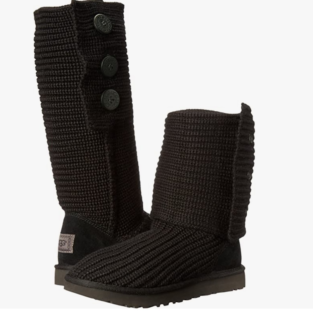 UGG Women’s Classic Cardy knit knee high boots